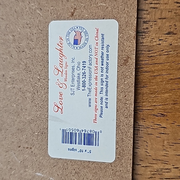 A House Is Not A Home Without A Frenchie Wooden Sign - 5x10 - Picture 3 of 5